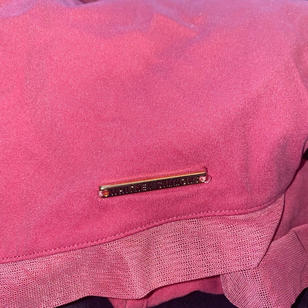 Whitney Simmons x GYMSHARK Hot fire pink set - Picture 5 of 8